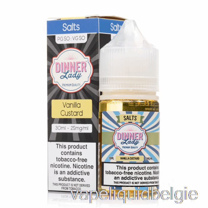 Vape Vloeibaar Vanillevlazout - Vape Dinerdame - 30ml 50mg